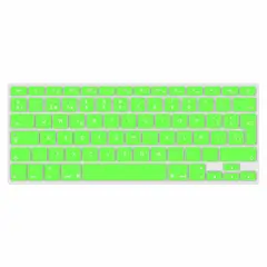 GENERICO - Protector De Teclado En Silicona Para Macbook Air 13 y Pro 13 Versiones Hasta 2017 - Color Verde