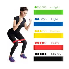 GENERICO - Kit Fitness X5 - Bandas Elásticas de Resistencia