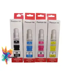 PREMIUM - Tintas GI-10 Canon genéricas para impresora PIXMA G5010, G5011, G6010, Kit x 4