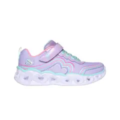 SKECHERS - Tenis Niña Heart Lights - Morado