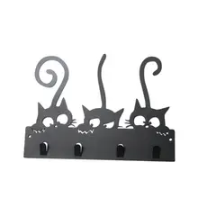 GENERAL - Percheros Para Mascotas En Cold Rolled Tres Gatos Negro