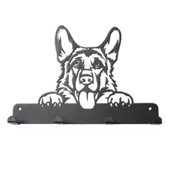GENERAL - Perchero Para Mascotas En Cold Rolled: Pastor Alemán