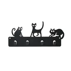 GENERAL - Perchero Para Mascotas En Cold Rolled: 3 Gatos Pequeños