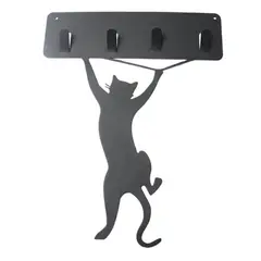 GENERAL - Perchero Para Mascotas Cold Rolled Gato Colgando