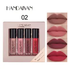 GENERICO - Labiales Mate Terciopelo De Larga Duración Set X4