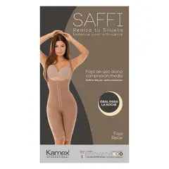 KAMEX - Faja Relax Saffi Talla S Beige