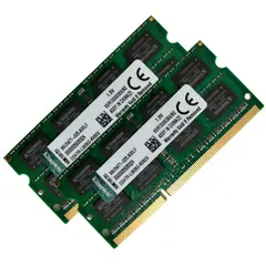 KINGSTON - Kit Memoria Ram Ddr3 16GB 2X8gb Pc3 1333mhz Laptop.