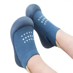 MULTIPLACE COLOMBIA - Zapatos Media Silicona para bebés 9-12 M Goma antideslizante-