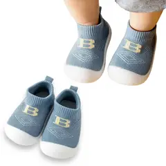 MULTIPLACE COLOMBIA - Zapatos Media Silicona Para bebes 9-12 M goma Antideslizante