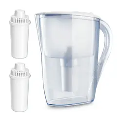 CHEF MASTER - Combo 1 Jarra Purificadora Agua 26L + 2 Filtros Repuesto