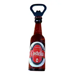 GENERICO - Destapador Botella Cerveza Costeña Con Iman Bar Bebidas Decoración