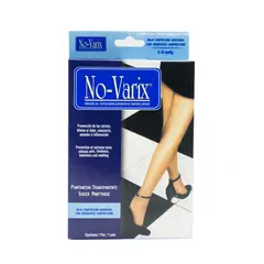 NO VARIX - Pantimedia Ref 8-15 No-Varix Talla L Negro