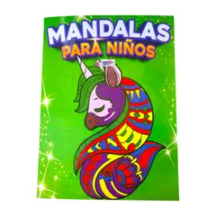 GENERICO - Cartilla para Colorear Pintar Mandalas para Niños