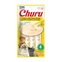 GENERICO - Snack Para Gato Cremoso Inaba Churu Pollo Y Queso 14 Gr