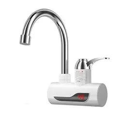 GENERICO - Grifo Calentador Agua Eléctrico Frío Y Caliente Cocina