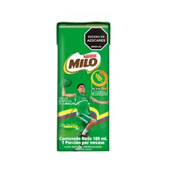 MILO - Leche Malteada Cajita de 180mL