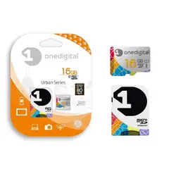 ONEDIGITAL - Memoria Micro Sd One Digital 16 gb Clase 10 Original