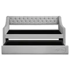 MAGIC CLASS - CAMA NIDO SPACE´S DUPLEX 140X190 ECOCUERO GRIS