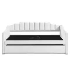MAGIC CLASS - CAMA NIDO CRONO´S DUPLEX 140X190 MICROFIBRA BLANCO