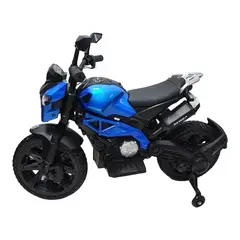 BEBESUNITA - Moto electrica VERSSION FULL ACELERA DEL MANUBRIO AZUL