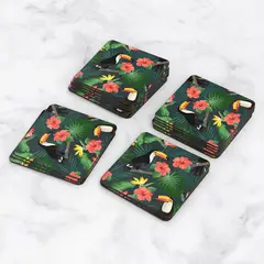 TAYRONA STORE - Portavasos Set x 6 Flores 235