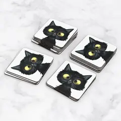 TAYRONA STORE - Portavasos Set x 6 Gatos 109