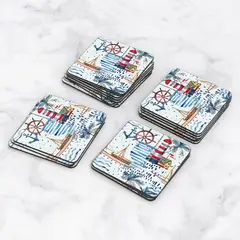 TAYRONA STORE - Portavasos Set x 6 Náutica 33