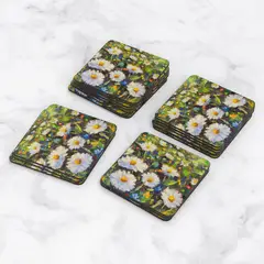 TAYRONA STORE - Portavasos Set x 6 Pintura Flores 77