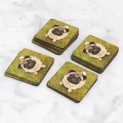 TAYRONA STORE - Portavasos Set x 6 Pug 22