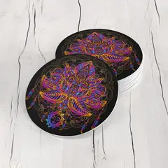 TAYRONA STORE - Portavasos Set x 6 Flor De Loto