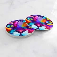 TAYRONA STORE - Portavasos Set x 6 Gatos 126