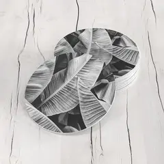 TAYRONA STORE - Portavasos Set x 6 Hoja Tropical 25