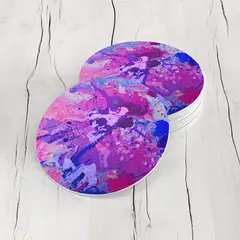 TAYRONA STORE - Portavasos Set x 6 Pintura Abstracta 55