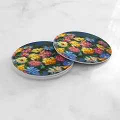 TAYRONA STORE - Portavasos Set x 6 Pintura Flores 86