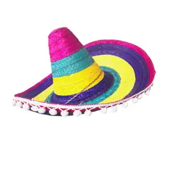SIN MARCA - Sombrero Mexicano Multicolor Fiesta Mariachi Fiesta