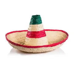 GENERICO - Sombrero De Paja Mexicano Decoración fiesta Mexicana