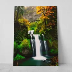 TAYRONA STORE - Cuadros Retablo Paisajes Cascadas y Riachuelos 028 - 35x50cm