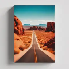 TAYRONA STORE - Cuadros Retablo Paisajes Desierto 012 - 35x50cm