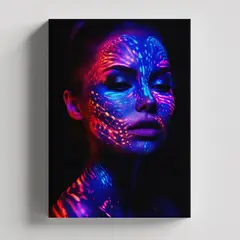 TAYRONA STORE - Cuadros Retablo Mujeres Ultra Violeta 027 - 35x50cm