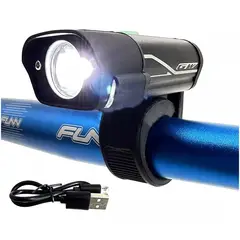 GW - Luz Bicicleta Delantera Recargable Usb Led 500 Lumen 5mod