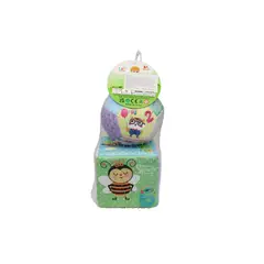 JUGUETELANDIA - SONAJERO CUBO Y PELOTA ESPUMA MALLA
