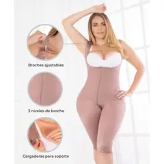 FAJATE - Faja primera postura hasta la rodilla busto libre