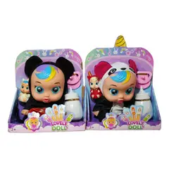 GENERICO - Juguete Muñeca Niña Bebe Accesorios Biberon Tetero