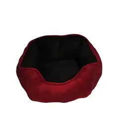 GENERICO - Cama Pequeña color VINOTINTO Doble Faz Para perros y gatos