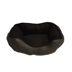 GENERICO - Cama Pequeña color GRIS Doble Faz Para perros y gatos