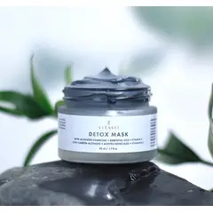 VITASEI - DETOX MASK CON CARBÓN ACTIVADO VITAMINA E Y ACEITES ESENCIALES