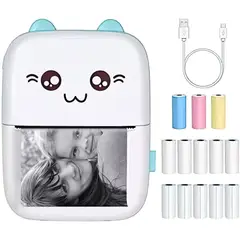 GENERICO - Mini Impresora Térmica Portátil Inalámbrico Para Celular