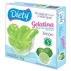DIETY - Gelatina Limon X 13G