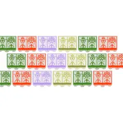 GENERICO - Banderin Guirnalda mexicana de esposos por 10 metros