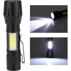 GENERICO - Linterna Recargable Led Portable Mini Potencia 500 Lumens